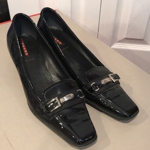 Prada Black Patent Leather Women’s Shoes